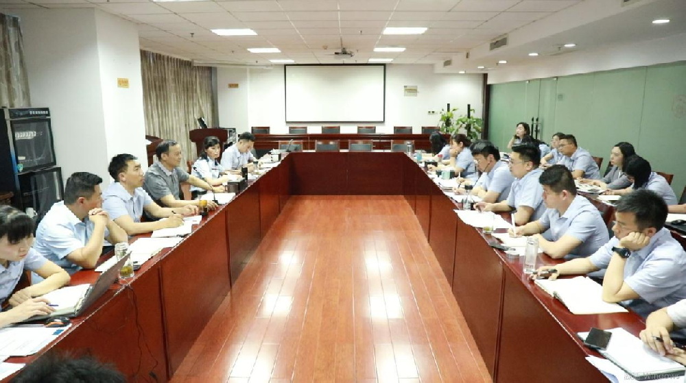 水利地產(chǎn)公司召開2020年上半年“水沐e(cuò) +紅”組織生活會(huì)